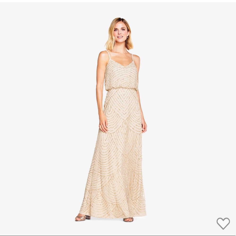 Adrianna Papell Art Deco Gown